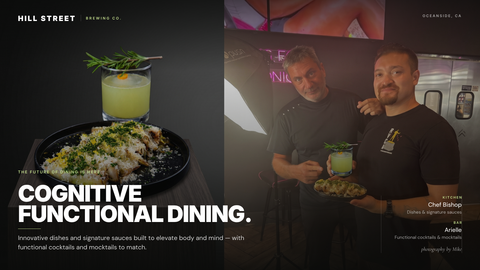 EDERRA x Hill Street Brewery: Where Culinary Creativity Meets Functional Nutrition