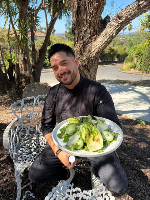 Ederra Functional Dining Strategist Chef Ivan Showcasing EDERRA EMPWR+ in a Dish to Elevate the Culinary Experience